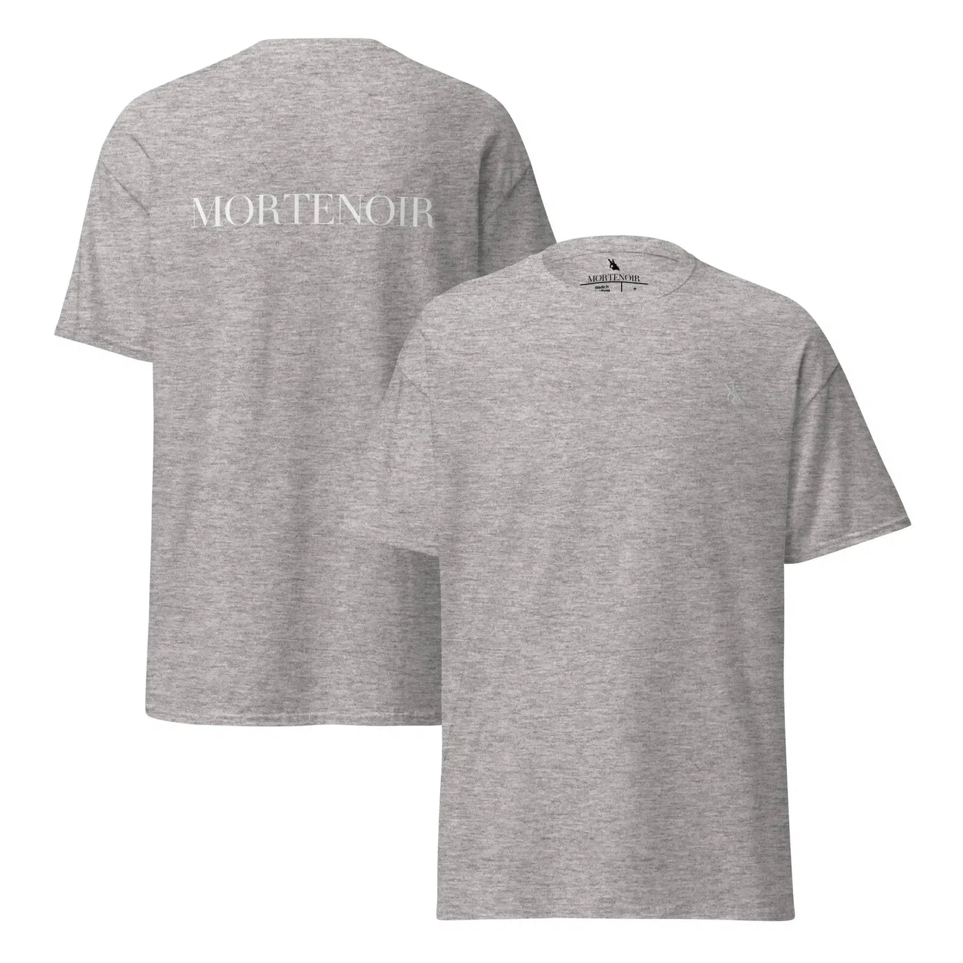 MorteNoir Phantom Classic Tee - 100% Cotton Unisex Streetwear - MorteNoir