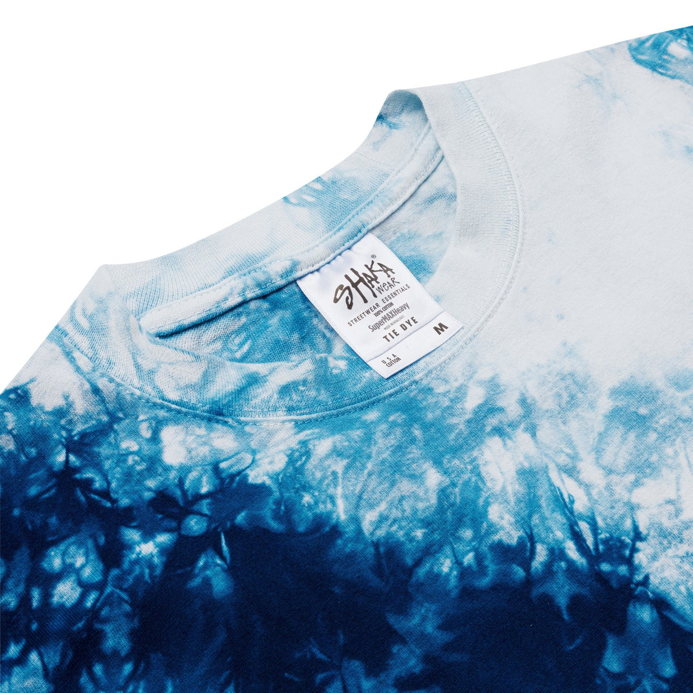 Shaka Wears X MorteNoir Phantom Tie - Dye Tee - Oversized Collab - MorteNoir