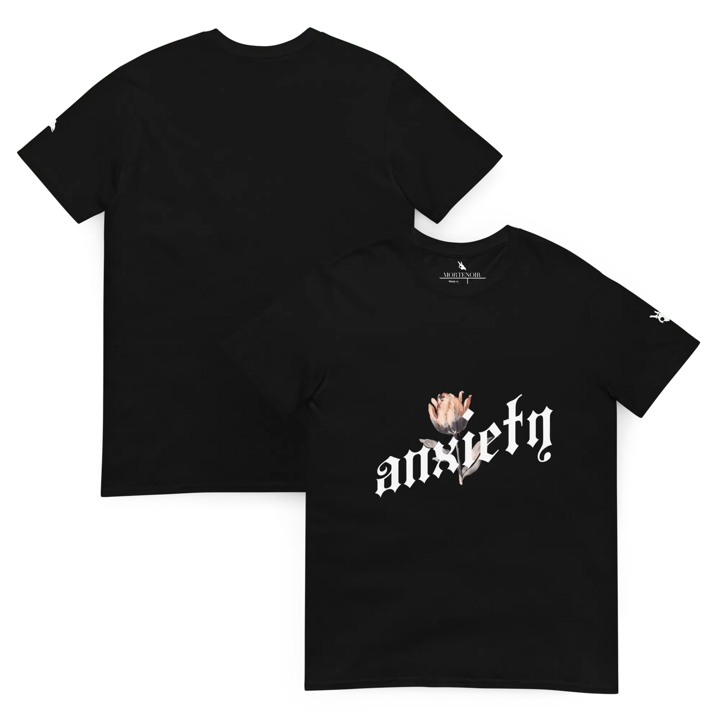 [Anxiety] Short - Sleeve Unisex T-Shirt - MorteNoir