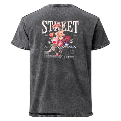 MorteNoir STREET Noir Denim Tee - 100% Cotton Unisex - MorteNoir