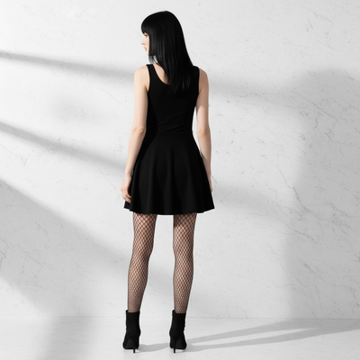 MorteNoir Skater Dress - Back View