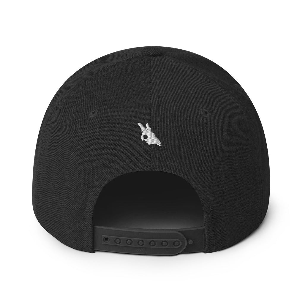 MorteNoir Eclipse Snapback Hat - Classic Structured Headwear - MorteNoir