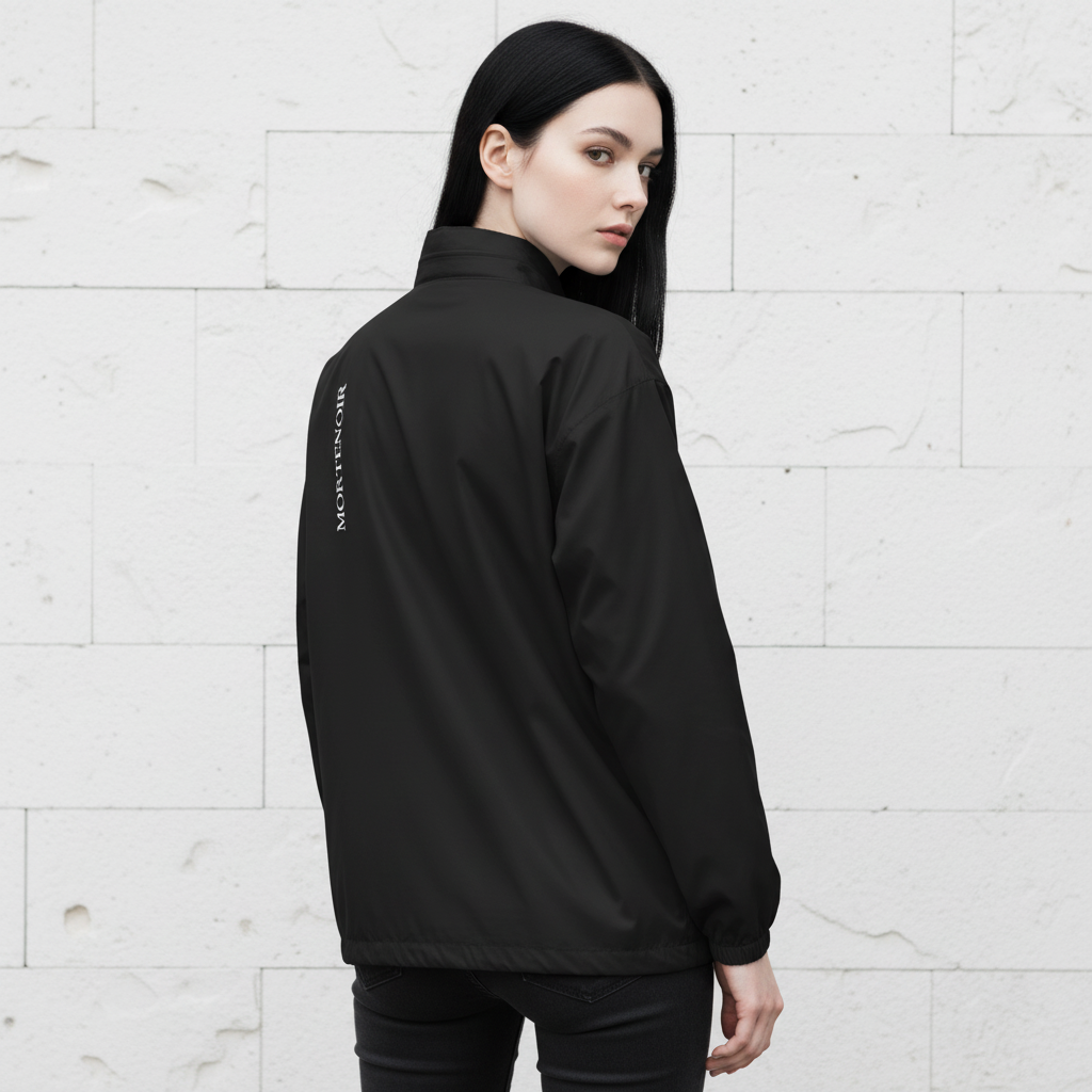 MorteNoir Storm Windbreaker - Female Back View