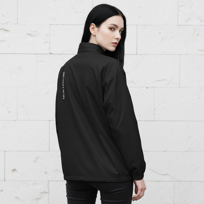 MorteNoir Storm Windbreaker - Female Back View