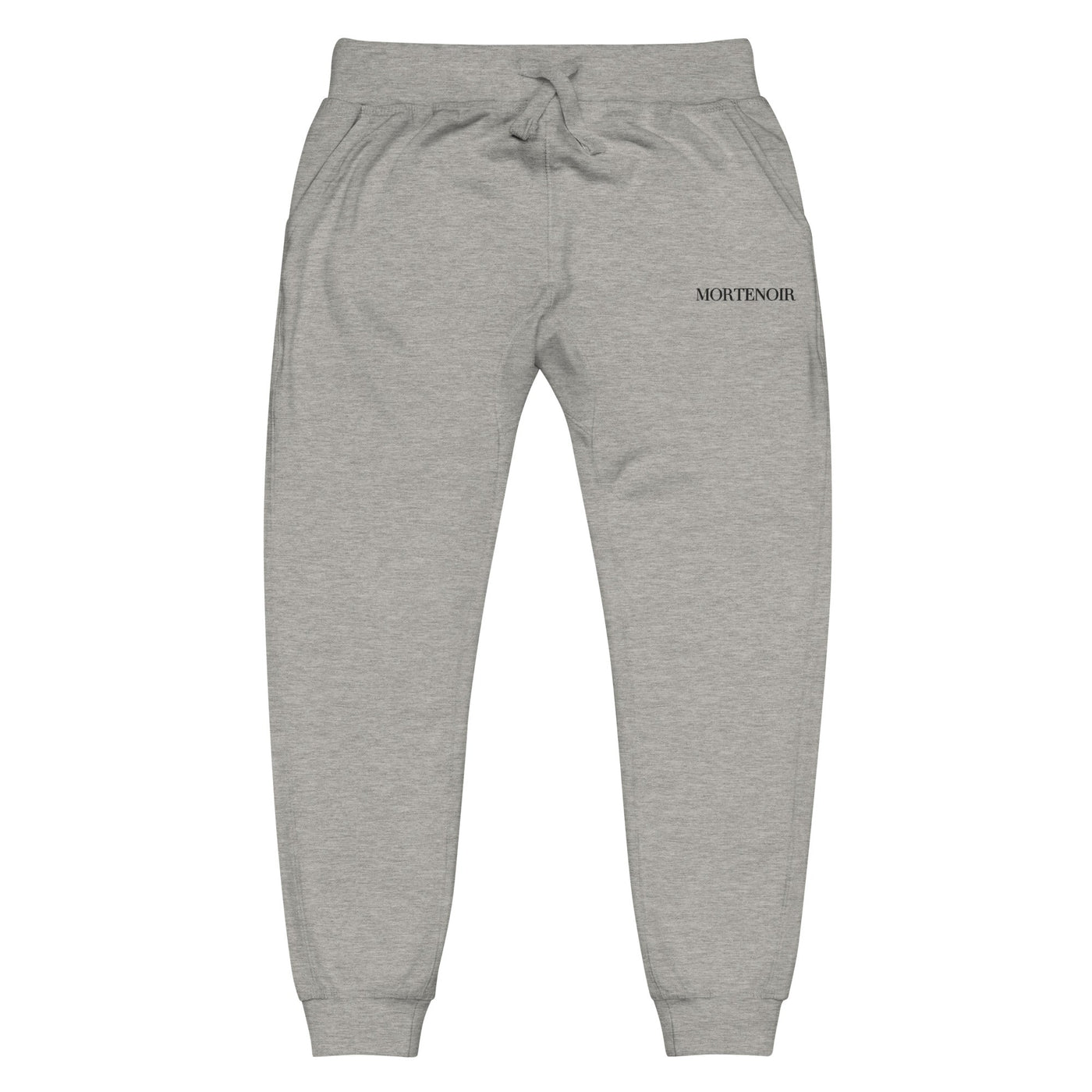 MorteNoir Dusk Premium Fleece Sweatpants - Tapered Loungewear - MorteNoir
