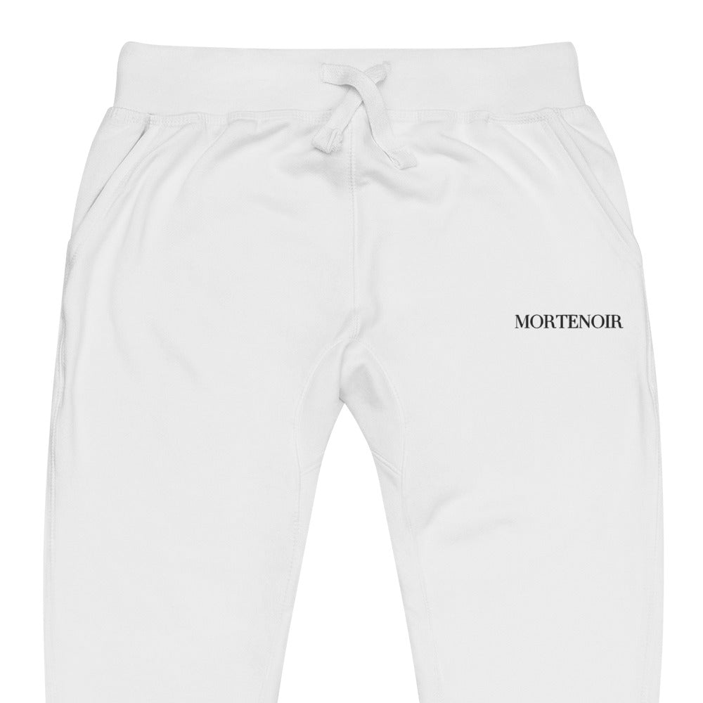 MorteNoir Dusk Premium Fleece Sweatpants - Tapered Loungewear - MorteNoir