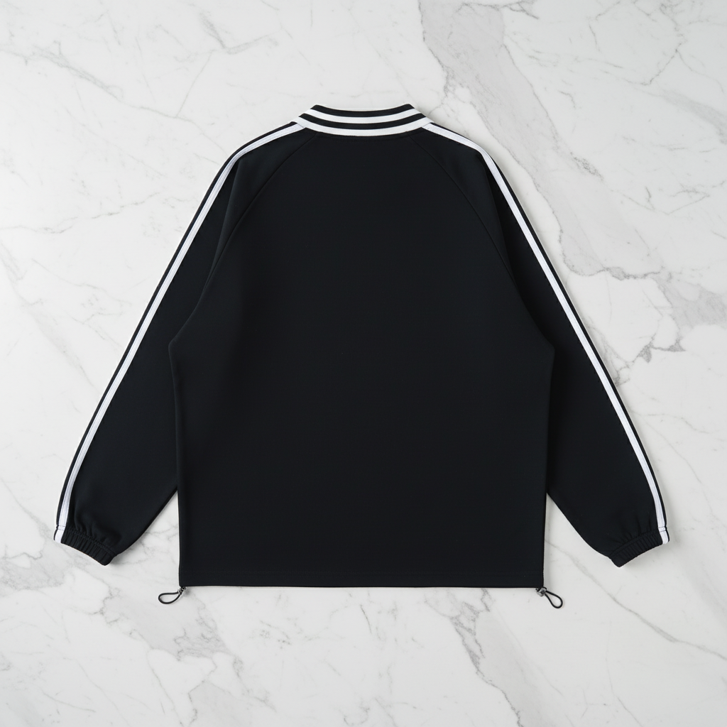 MorteNoir Sweatshirt Back View Flat Lay