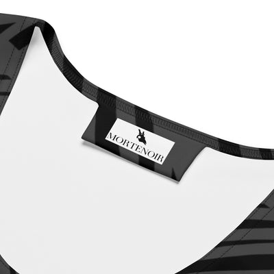 MorteNoir Eclipse Bodycon Dress - All - Over Print Statement Dress - MorteNoir