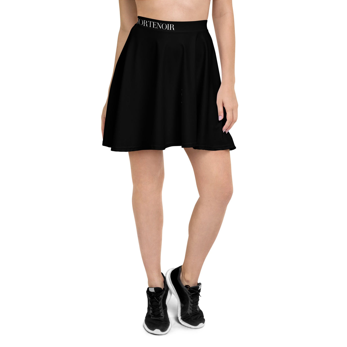 MorteNoir Raven Skater Skirt - Classic Premium Dark Fashion - MorteNoir