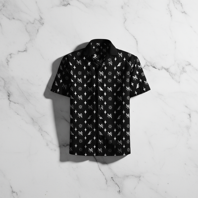 Nocturne Button Shirt Flat Lay