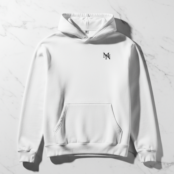 Onyx Box Hoodie Flat Lay