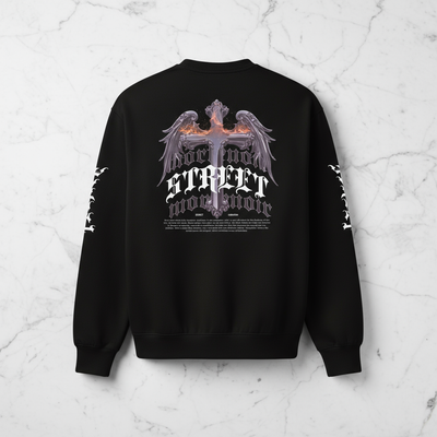 Oversized Heavyweight Sweatshirt Back