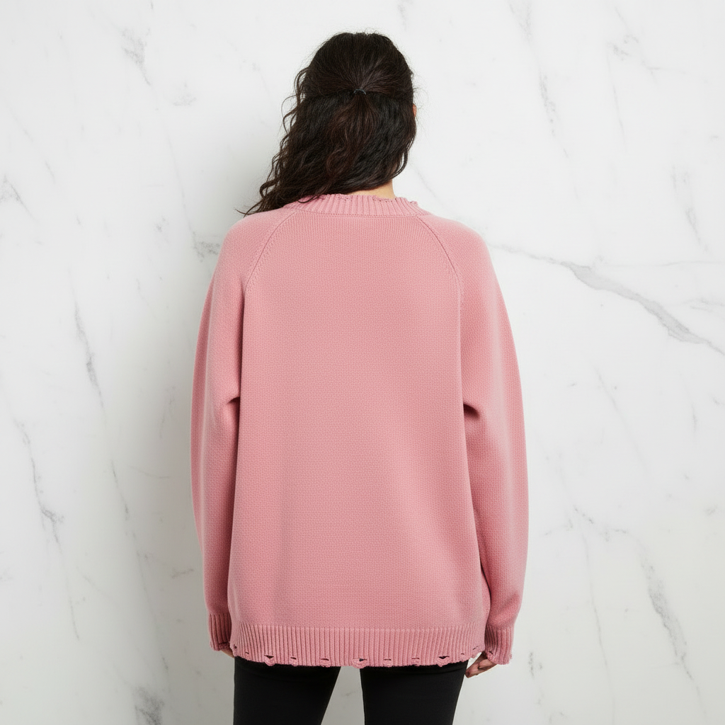 Pink back view - consistent model