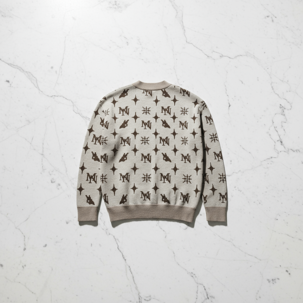 Shadow Knit Cardigan Flat Lay