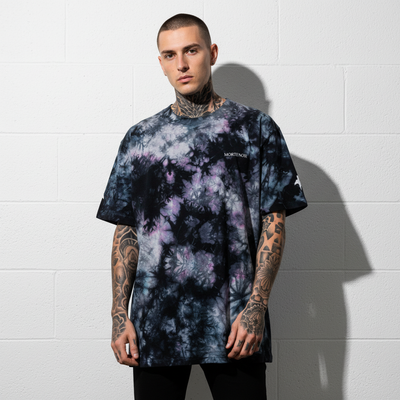 Shaka Wears X MorteNoir Phantom Tie-Dye Tee - Alternative Model