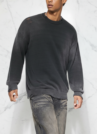 Side angle with white stone background