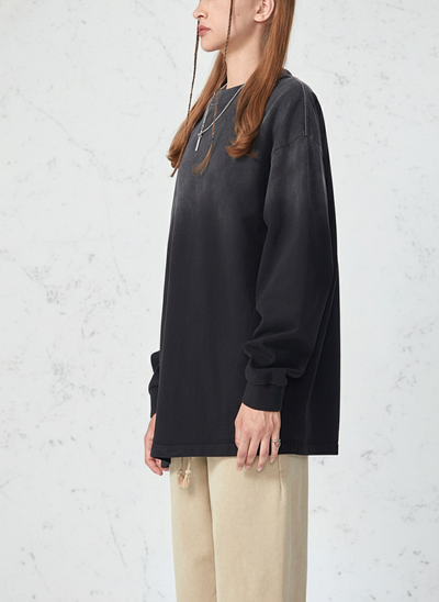 Side angle with white stone background