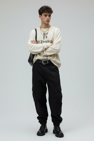 Tenebris Latin Motto Sweatshirt Sweatshirts & Crewnecks By MorteNoir