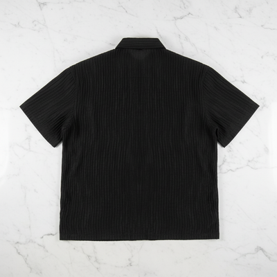 Tencel Jacquard Shirt - Back Flat Lay