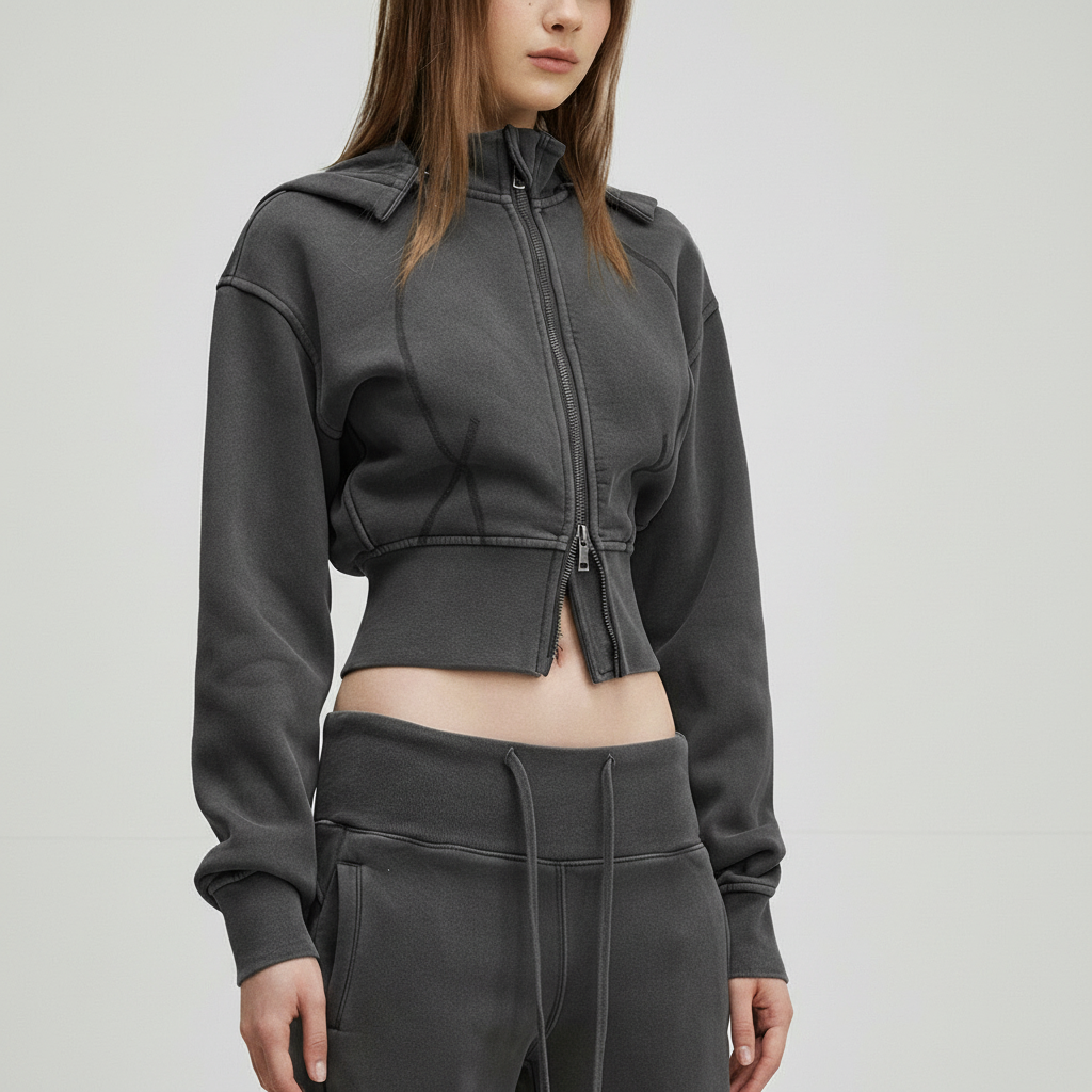 Three-quarter view darker gray