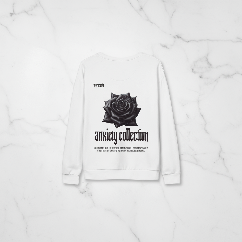 Unisex Cotton Sweatshirt Back